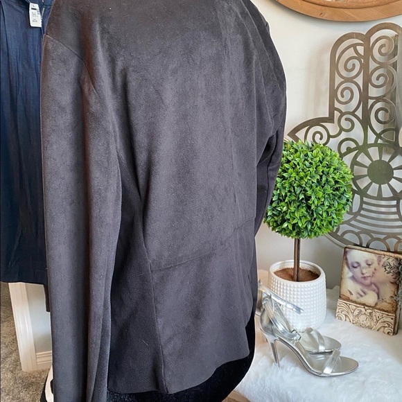 HALSTON SUEDE JACKET XS - Picture 6 of 7